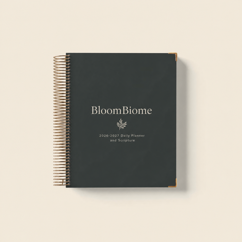 BloomBiome 2026-2027 Daily Planner & Scripture