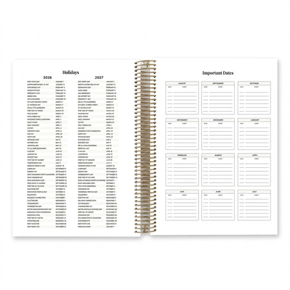 BloomBiome Planner — 2026–2027 Daily Planner & Scripture
