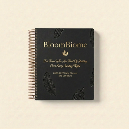 BloomBiome Planner — 2026–2027 Daily Planner & Scripture